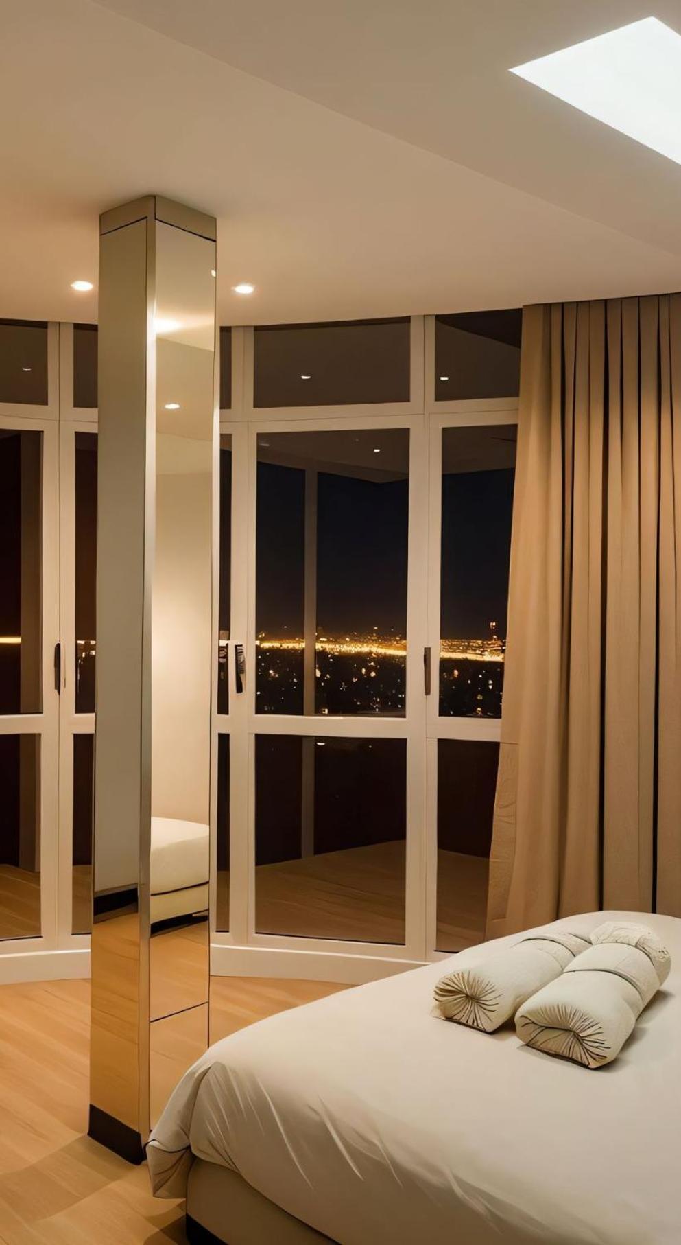 Amazing Appartement Au Centre Ville En Face Hilton & Gare Train De Tgv De Tanger 2N Exterior foto